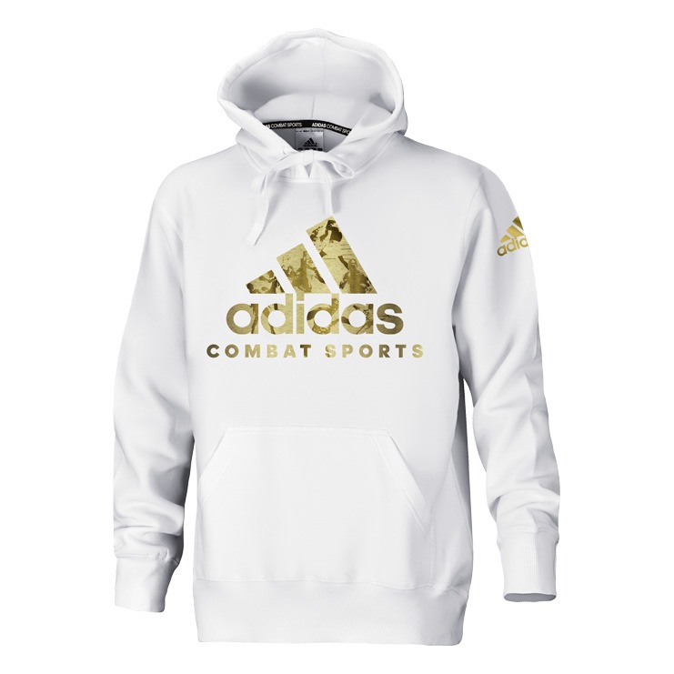 Combat Sports Hoodie - White/Gold