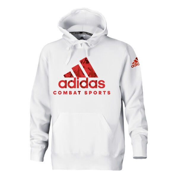 Combat Sports Hoodie - White/Red