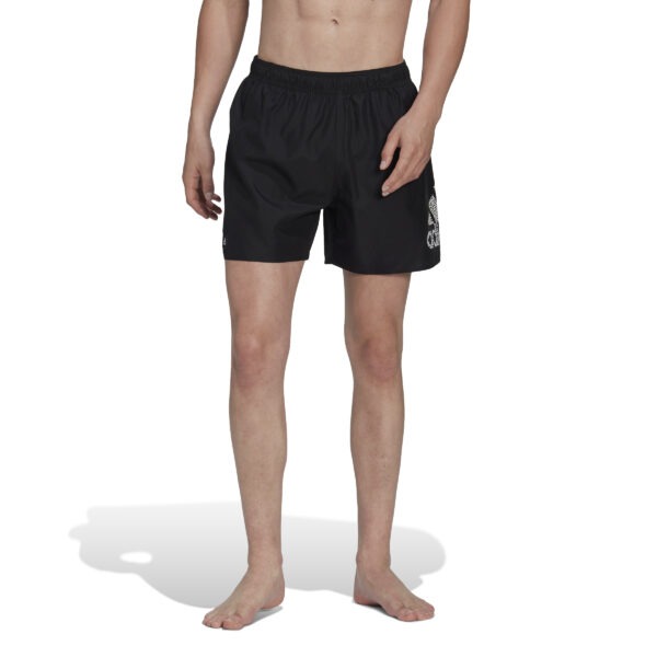 CLX Swim Shorts - Black / White