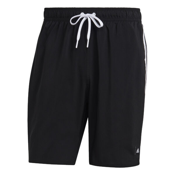 CLX 3-Stripe Swim Shorts - Black / White