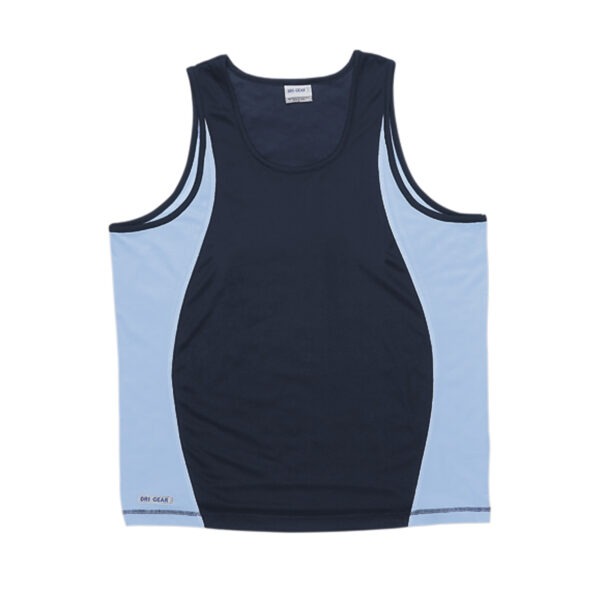 Dri Gear Active Contrast Singlet - Mens