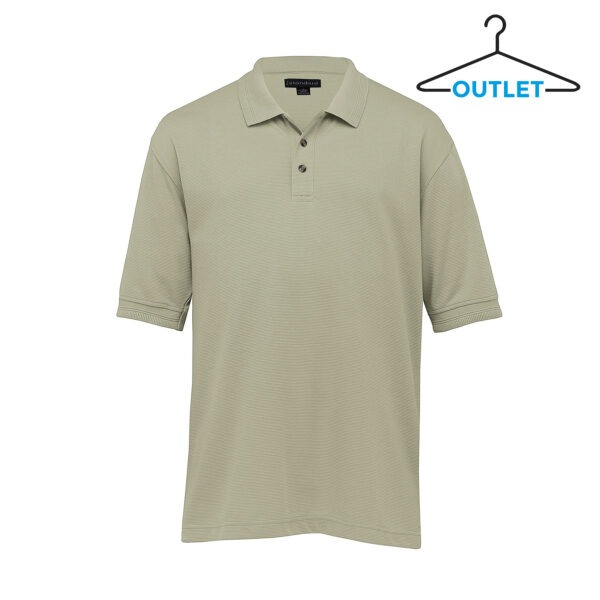 Jacquard Ottoman Balmoral Polo - Mens