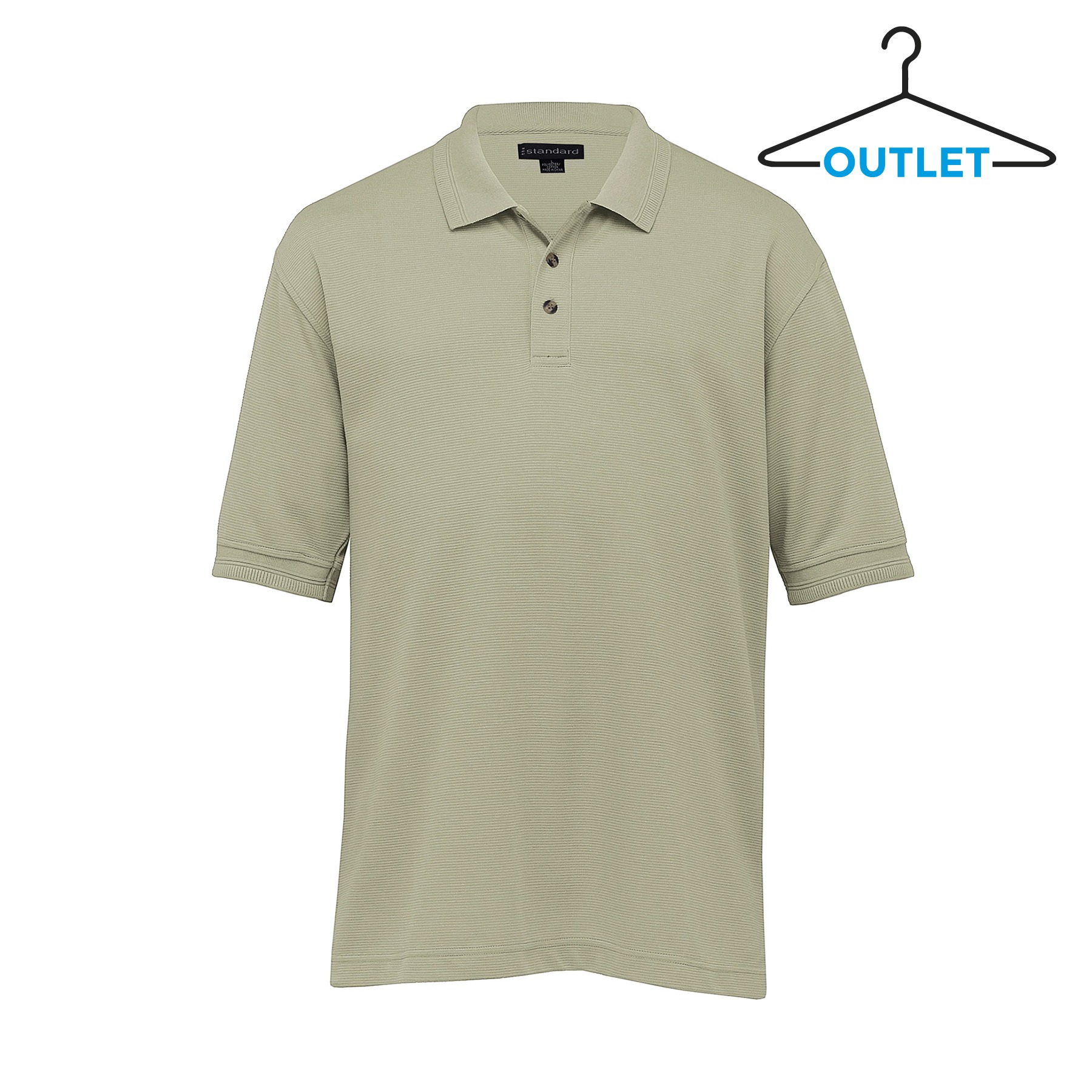 Jacquard Ottoman Balmoral Polo - Mens