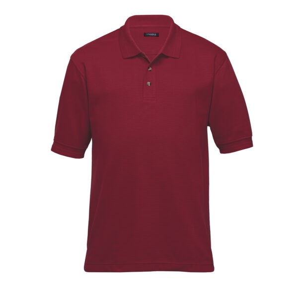 Jacquard Ottoman Balmoral Polo - Mens