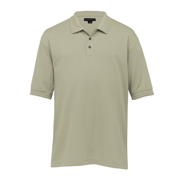 Jacquard Ottoman Balmoral Polo - Mens