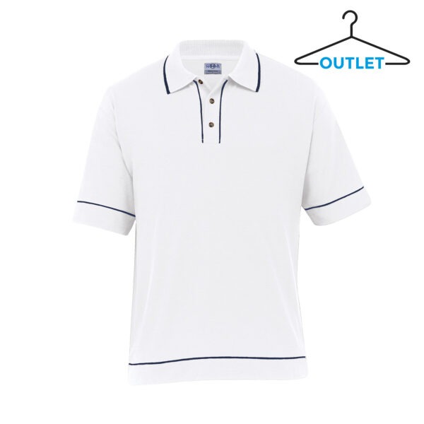 Retro Waffle Polo - Mens