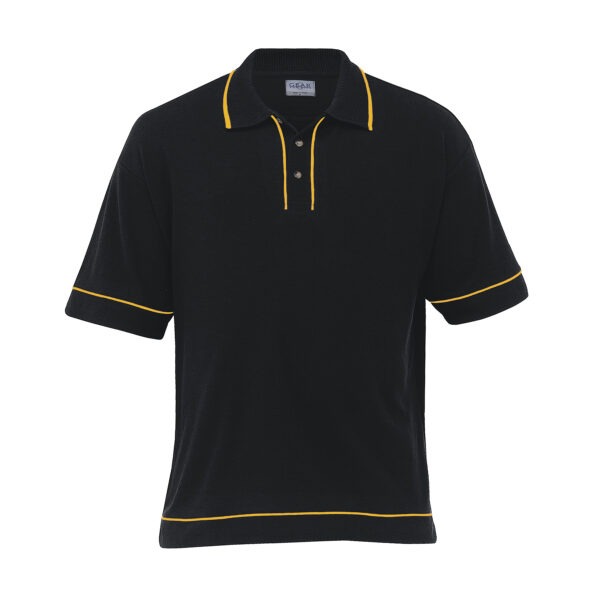 Retro Waffle Polo - Mens