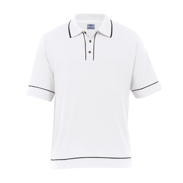 Retro Waffle Polo - Mens