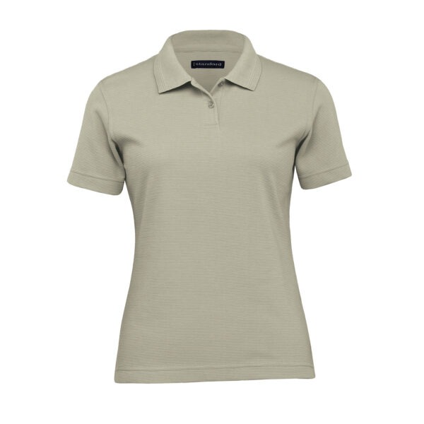 Jacquard Ottoman Balmoral Polo - Womens