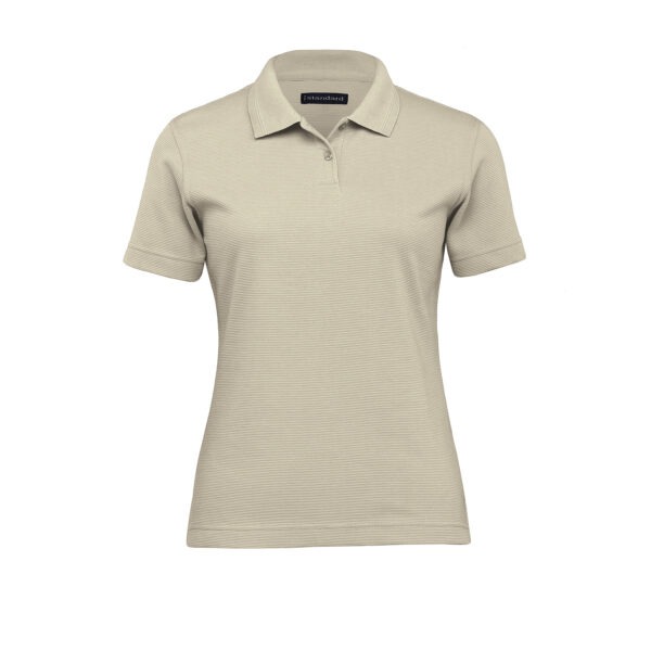 Jacquard Ottoman Balmoral Polo - Womens