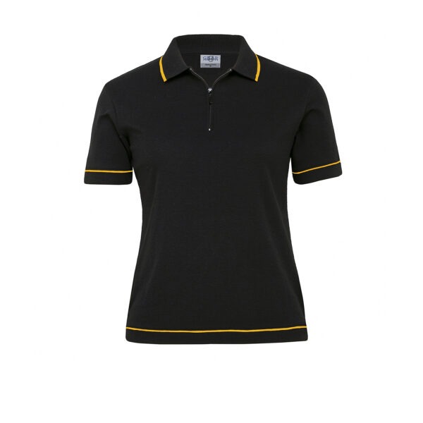 Retro Waffle Polo - Womens