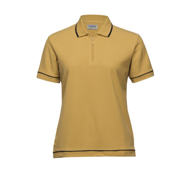 Retro Waffle Polo - Womens