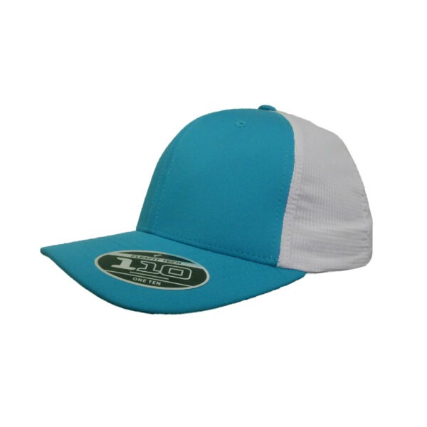 Air Mesh Cap - Peacock Blue/White