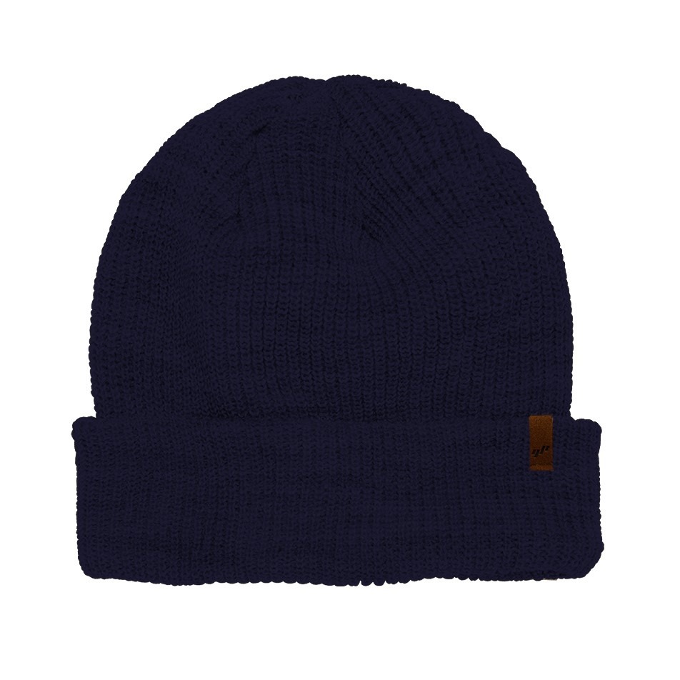 Waffle Beanie - Navy