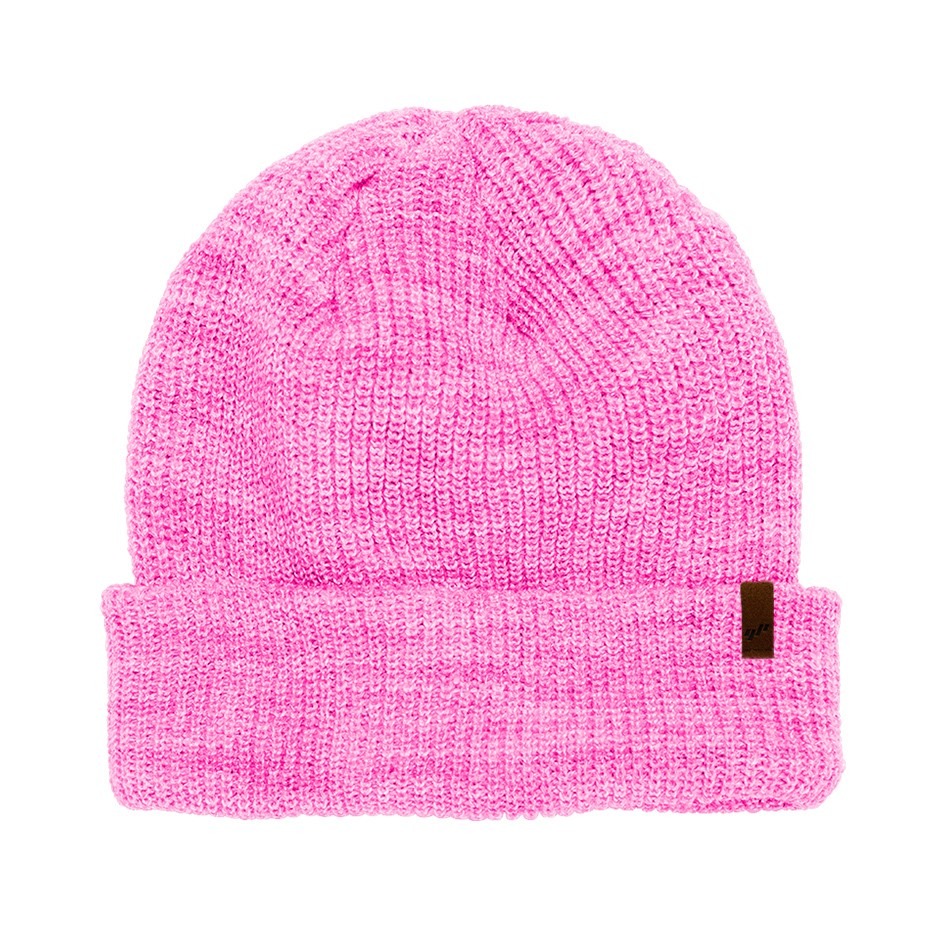 Waffle Beanie - Pink