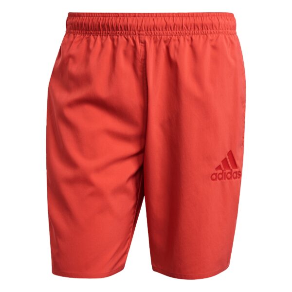 Solid Swim Shorts - Red