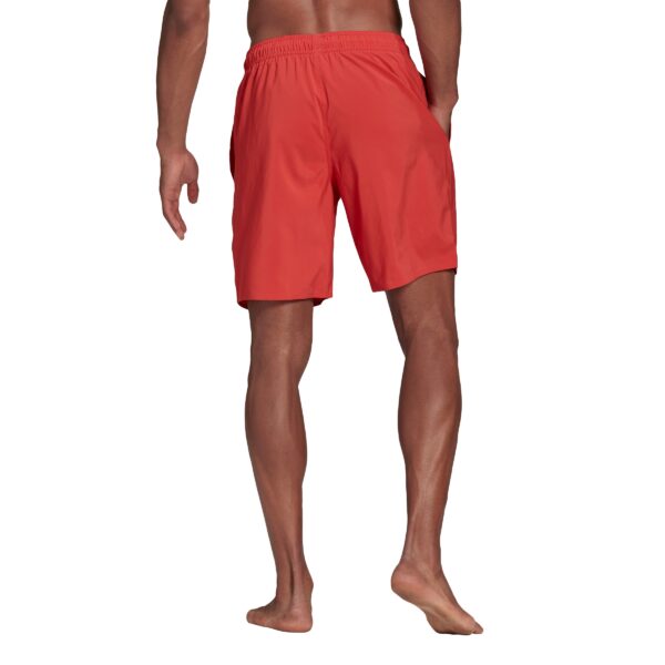 Solid Swim Shorts - Red