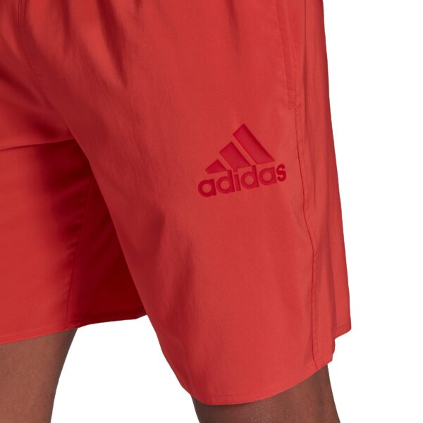 Solid Swim Shorts - Red