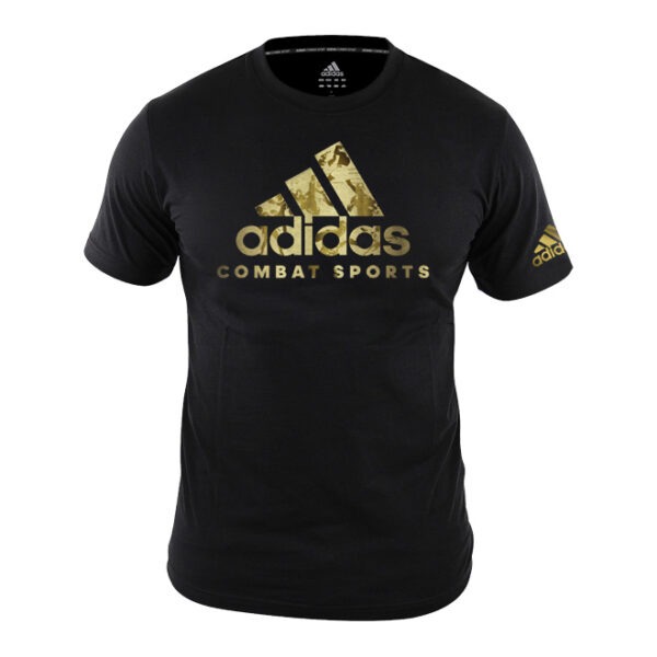 Combat Sports Tee - Black/Gold