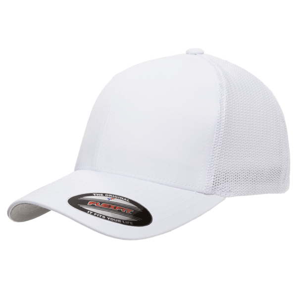 Trucker - White/White