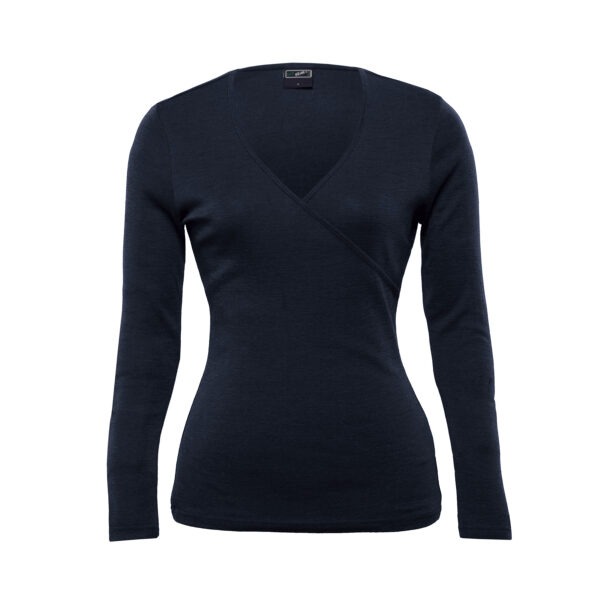 Merino Crossover Top - Womens