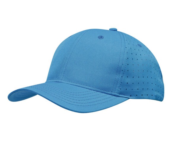 Breathable Poly Twill with Circle Perforations Cap