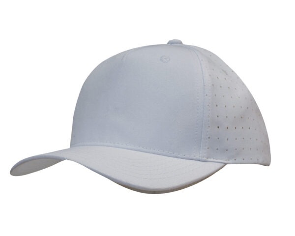 Breathable Poly Twill with Circle Perforations Cap