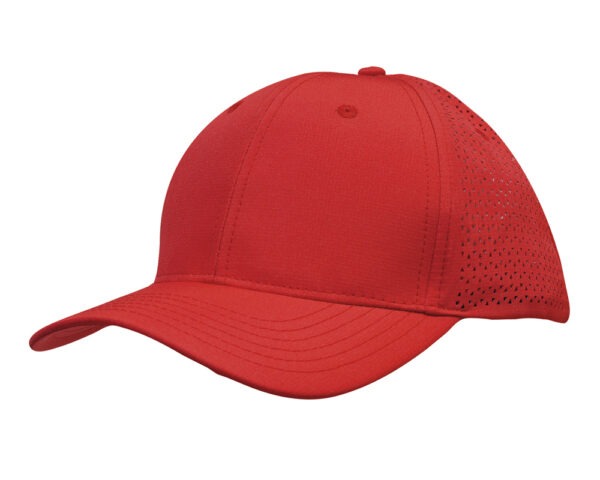 Sports Rip-Stop with Triangle Perforations Cap