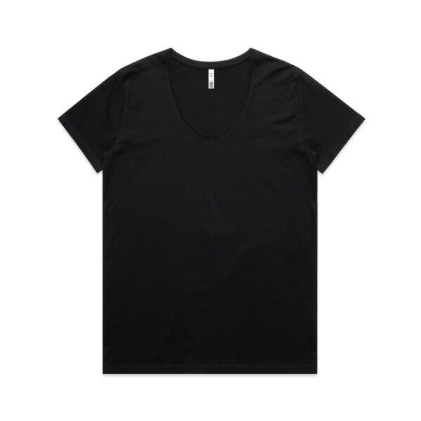 Wo's Maple V Neck Tee | 4023