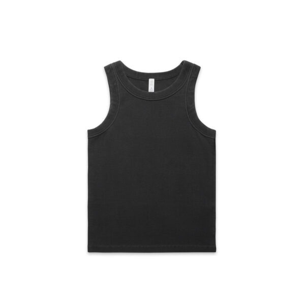 Wo's Faded Organic Rib Tank | 4034