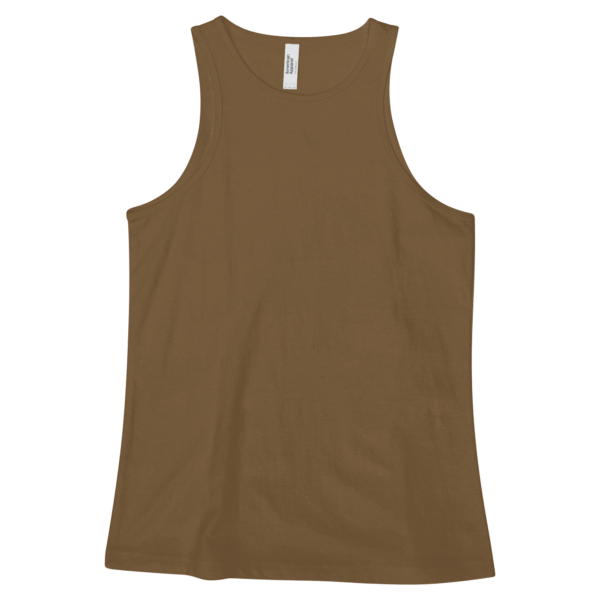 American Apparel CVC Womens Racerneck Tank Heather Army