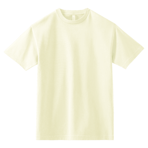 American Apparel Unisex Faded Heavyweight Cotton T Faded Cream