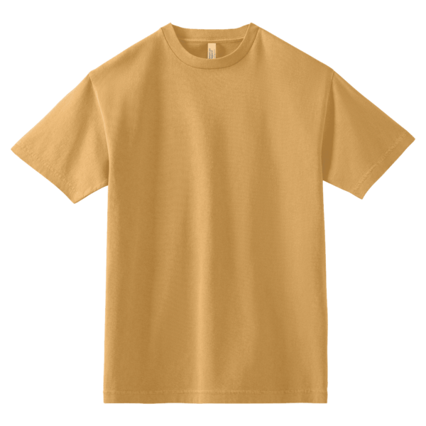 American Apparel Unisex Faded Heavyweight Cotton T FADED MUSTARD