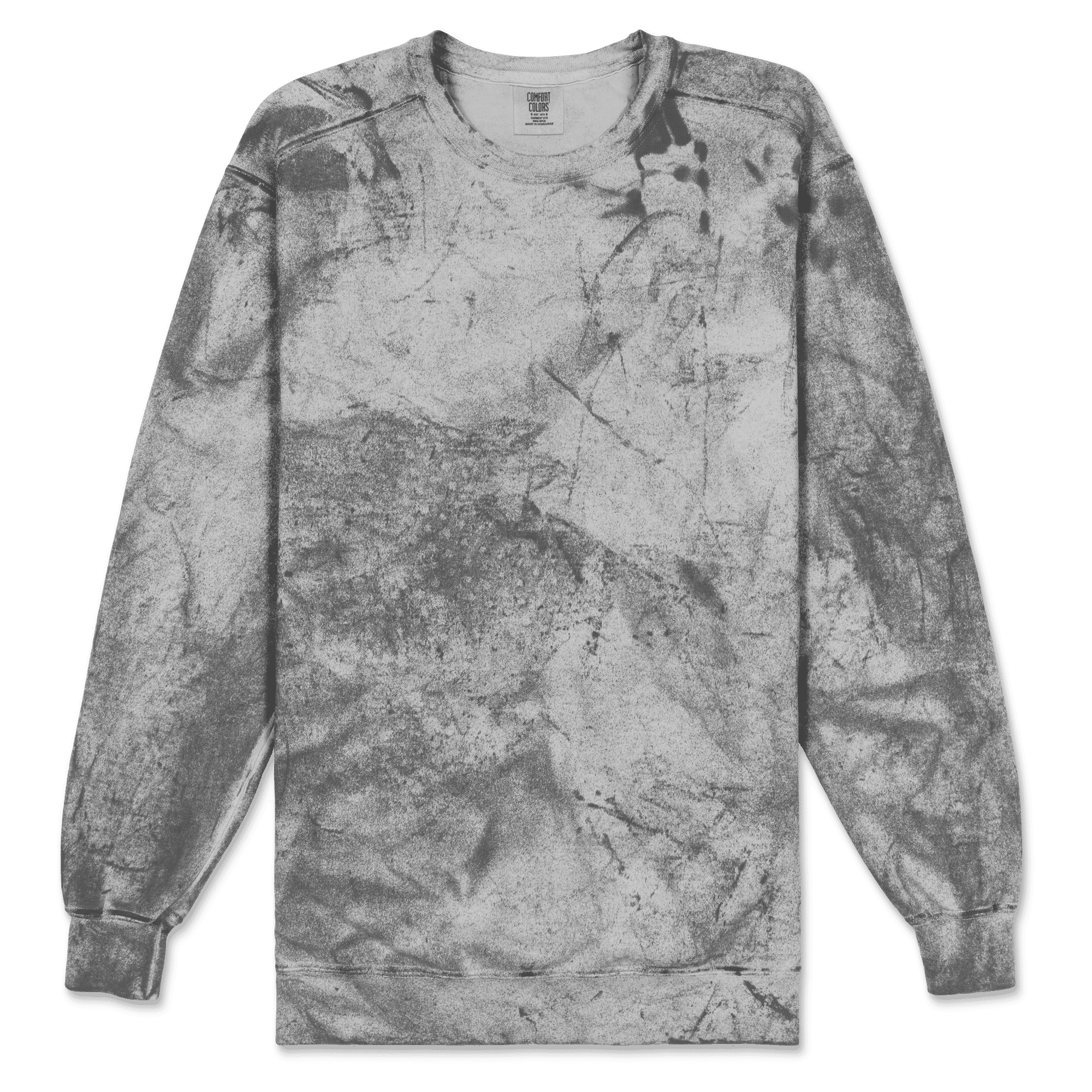 Comfort Colors Adult Color Blast Crewneck Sweatshi Smoke