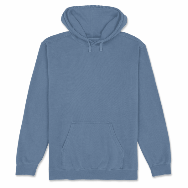 Comfort Colors Adult Hooded Sweatshirt Blue Jean