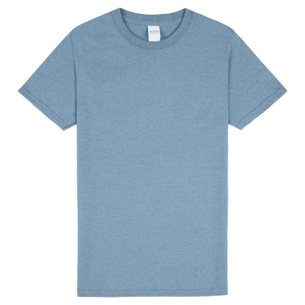 Gildan Ultra Cotton Adult T-Shirt Heather Indigo