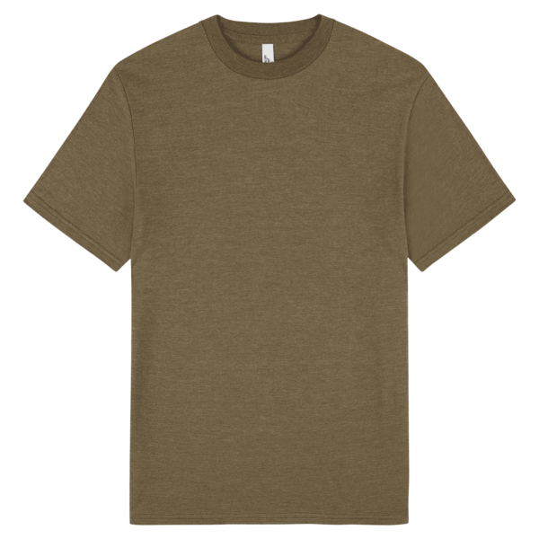 American Apparel Unisex CVC Short Sleeve T-Shirt Heather Army