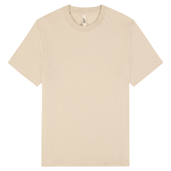 American Apparel Unisex CVC Short Sleeve T-Shirt Heather Bone