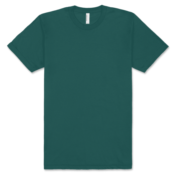 American Apparel Unisex Fine Jersey Short Sleeve T Forest Green