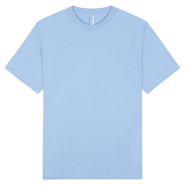 American Apparel Unisex Fine Jersey Short Sleeve T Powder Blue