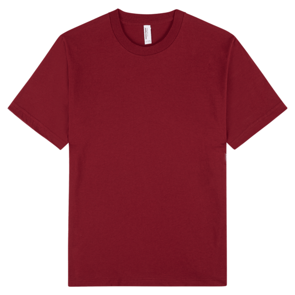 American Apparel Unisex Fine Jersey Short Sleeve T Red