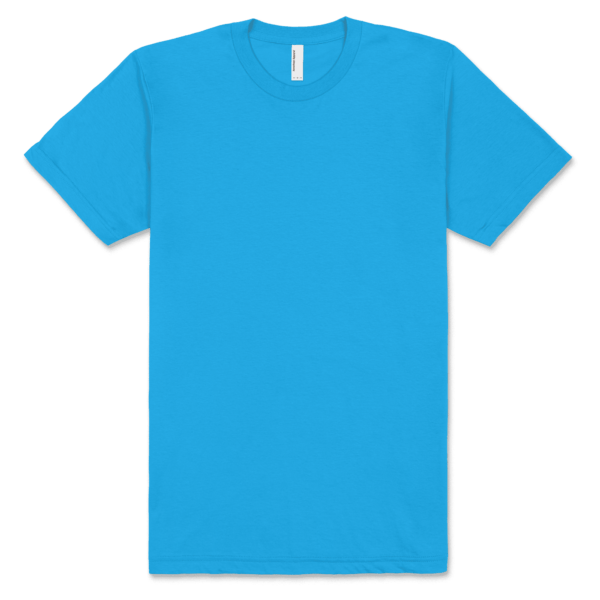 American Apparel Unisex Fine Jersey Short Sleeve T Teal