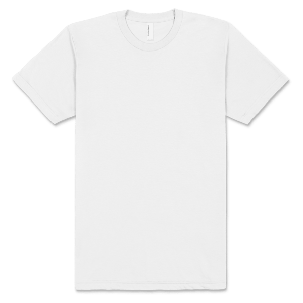 American Apparel Unisex Fine Jersey Short Sleeve T White