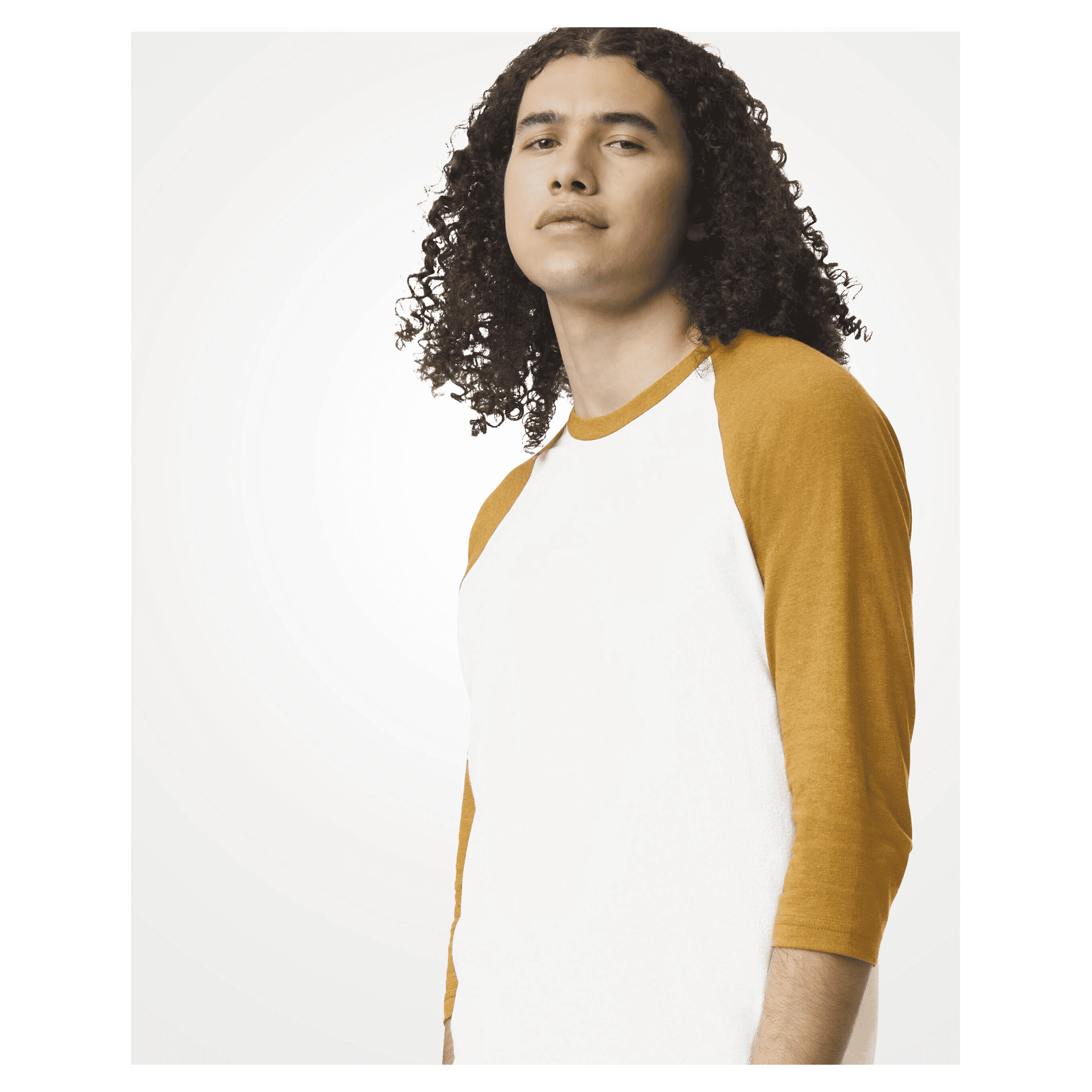 American Apparel CVC Unisex Raglan T-shirt