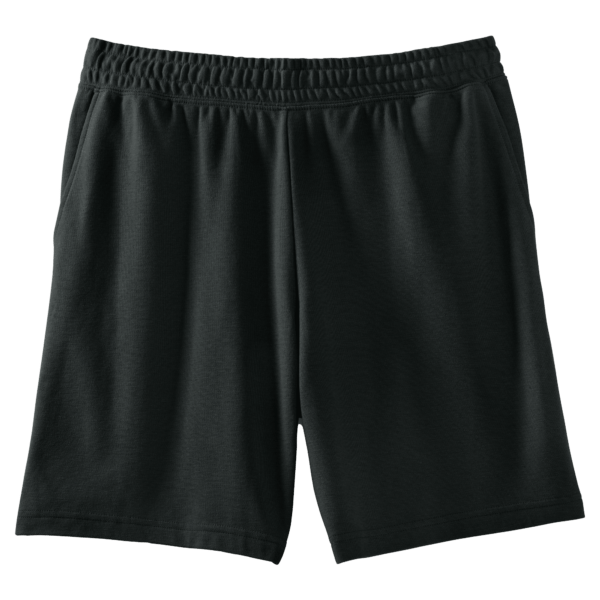 American Apparel Unisex Pique Gym Shorts Black