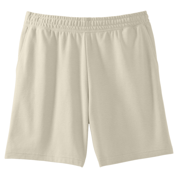 American Apparel Unisex Pique Gym Shorts Bone