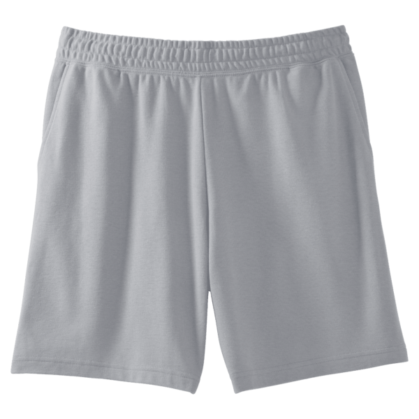 American Apparel Unisex Pique Gym Shorts Heather Grey