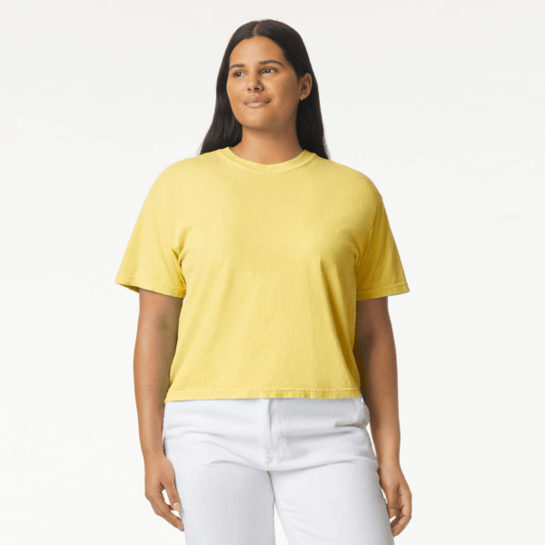 Comfort Colors Women's Heavyweight Boxy T-shirt Butter