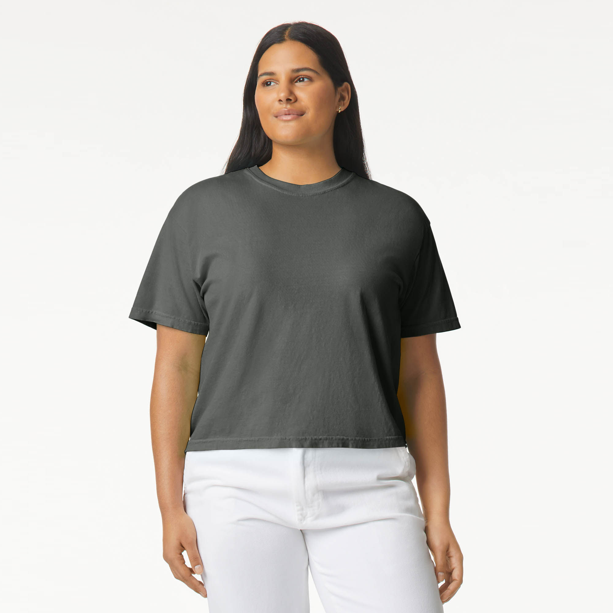 Comfort Colors Women's Heavyweight Boxy T-shirt Pepper