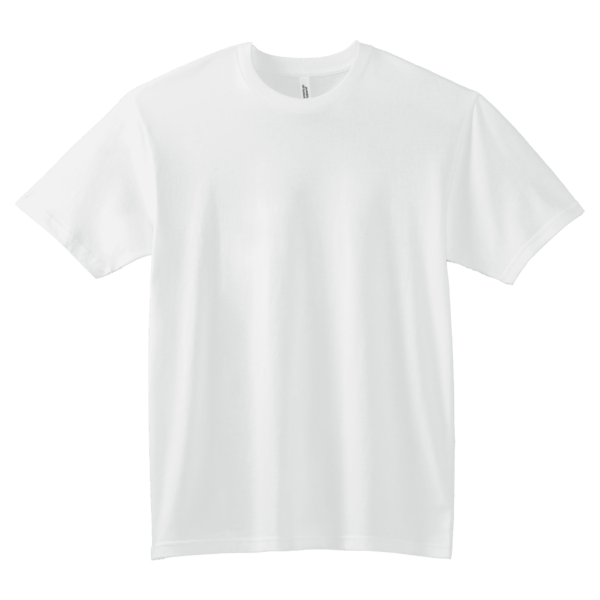 American Apparel Sueded Unisex Short Sleeve T-shir White